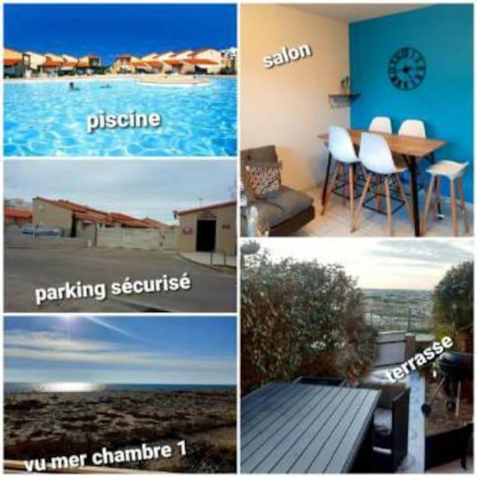 Villa Face A La Mer Sur Le Sable 8 Clim A L'Etage Ле Баркарес Экстерьер фото